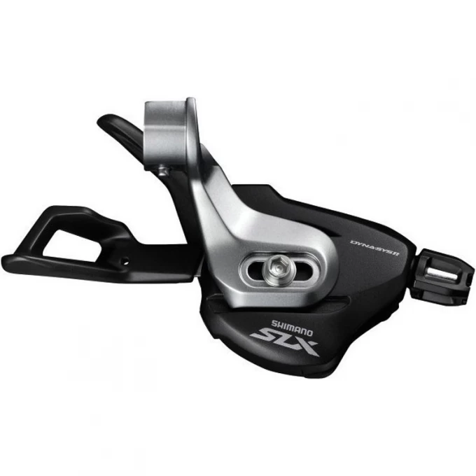 Шифтер SHIMANO SLX, M7000-I, I-SPEC II, ПРАВ, 11СК. ТРОС С ОПЛЕТКОЙ БЕЗ УП. KSLM700011IR